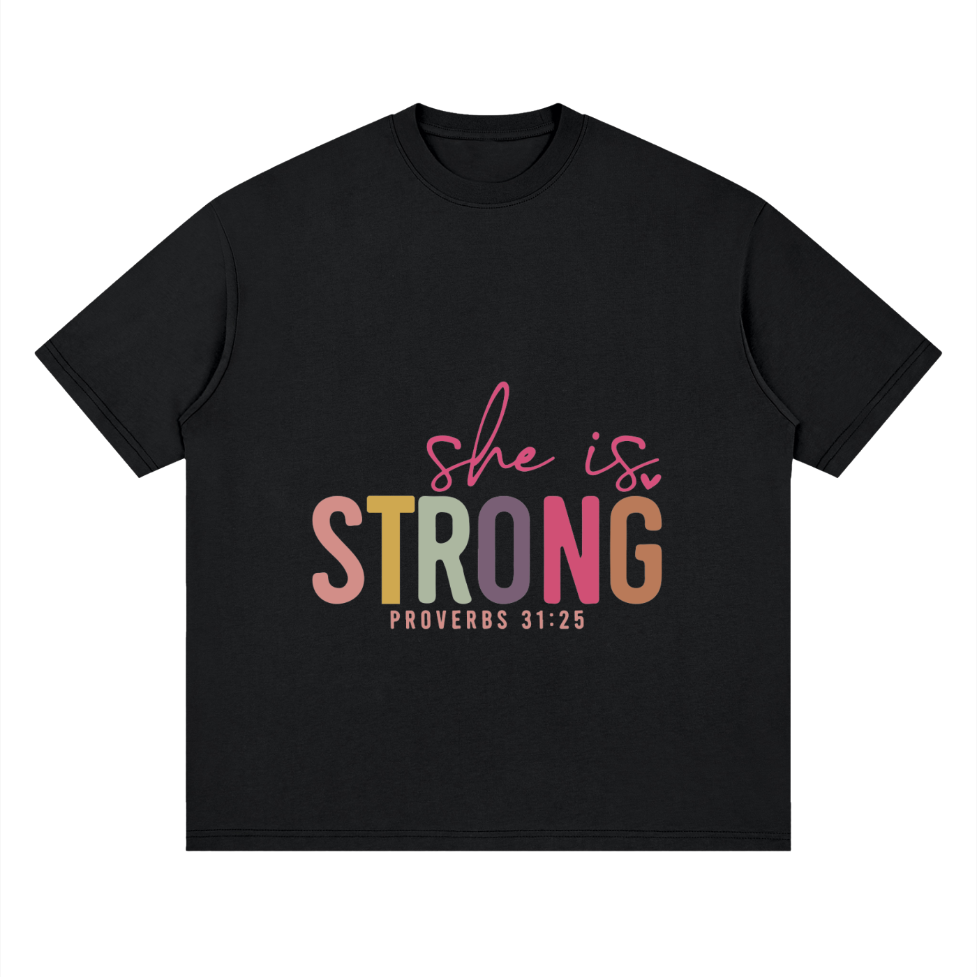 Streetwear Loose Drop Shoulder T-Shirt