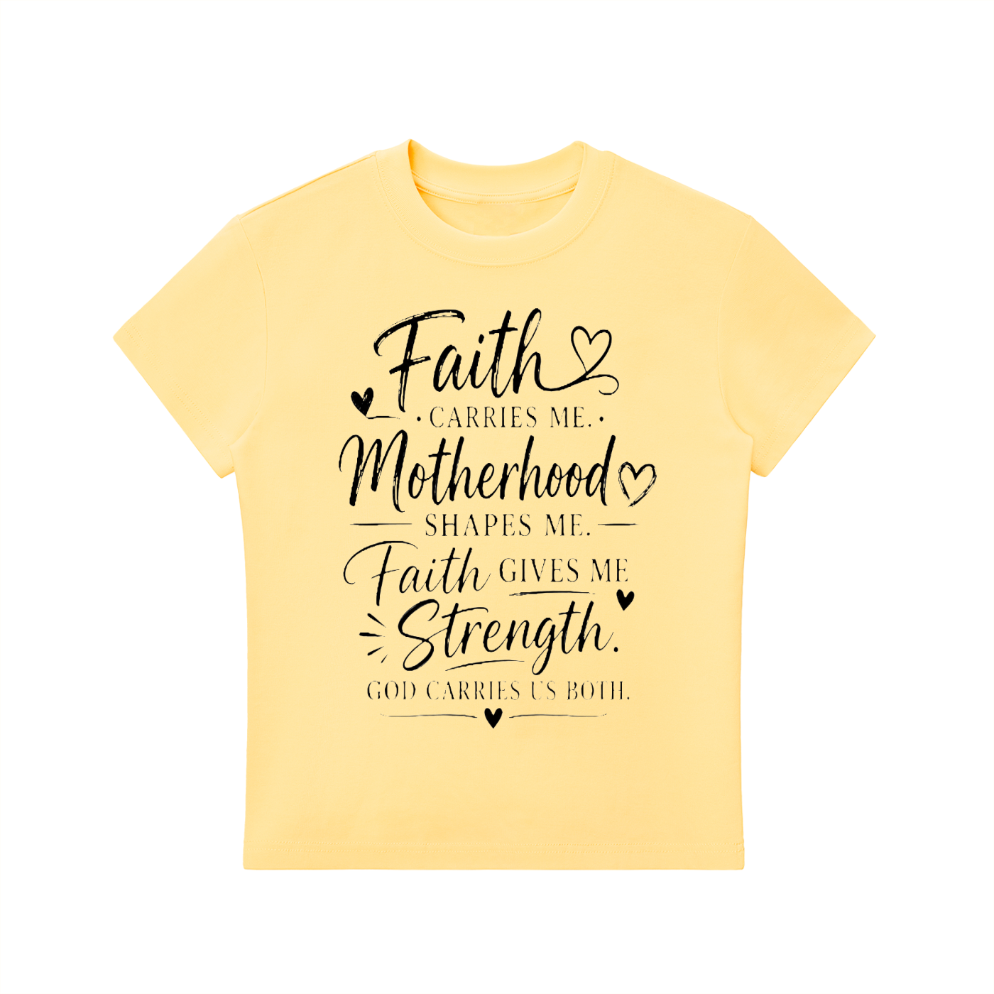 Faith & Motherhood T shirt