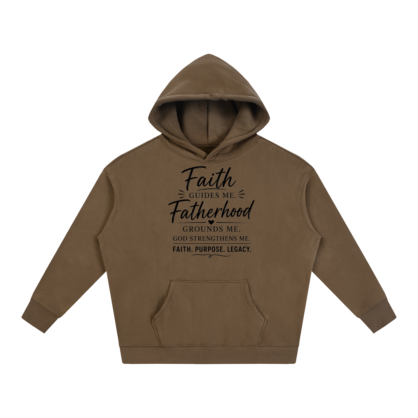 Faith & Fatherhood Oversized Hoodie