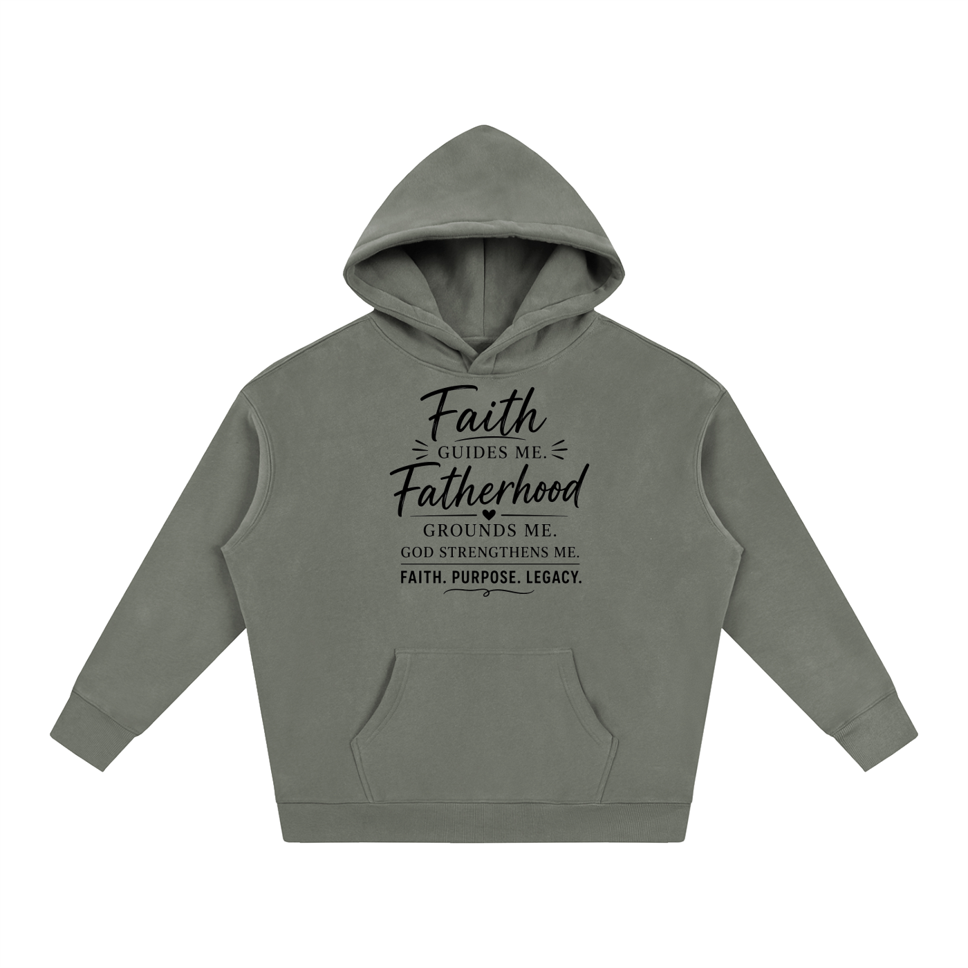 Faith & Fatherhood Oversized Hoodie