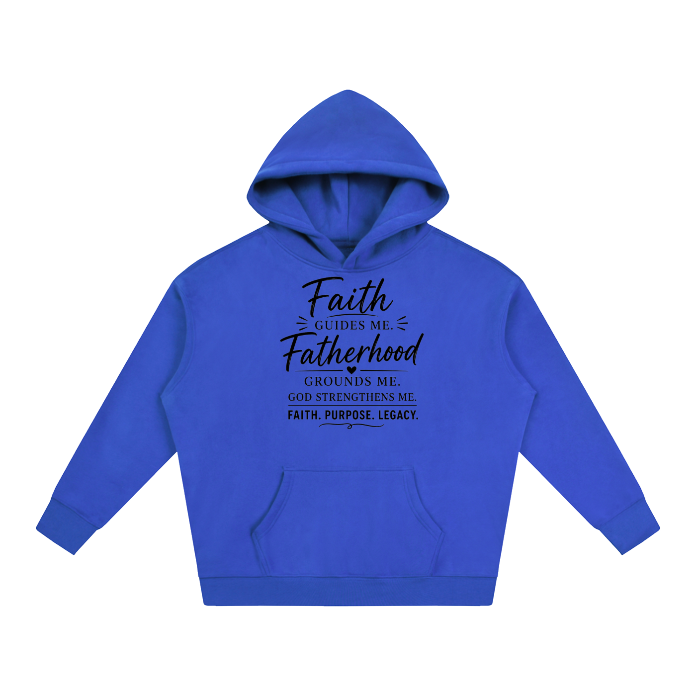 Faith & Fatherhood Oversized Hoodie