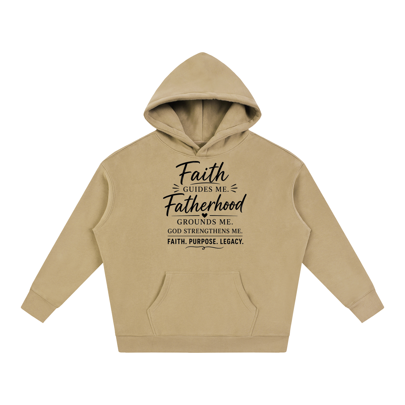 Faith & Fatherhood Oversized Hoodie