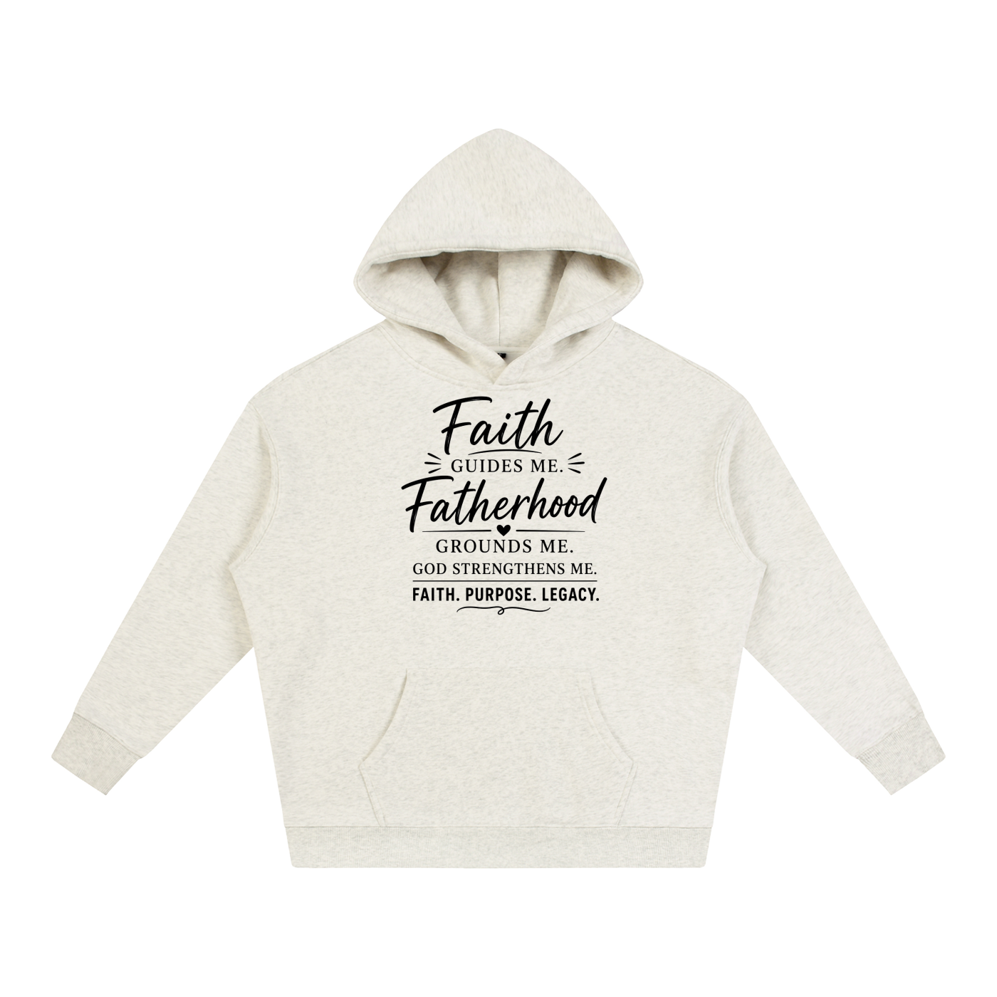 Faith & Fatherhood Oversized Hoodie