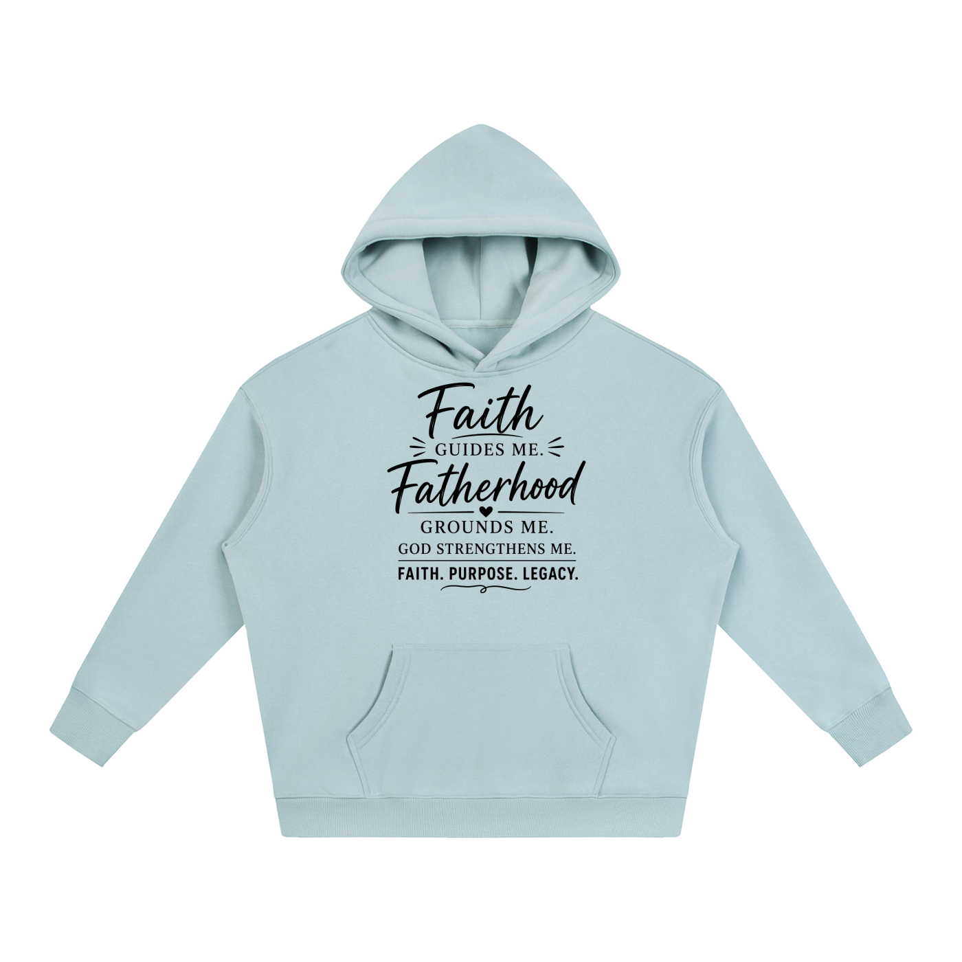 Faith & Fatherhood Oversized Hoodie